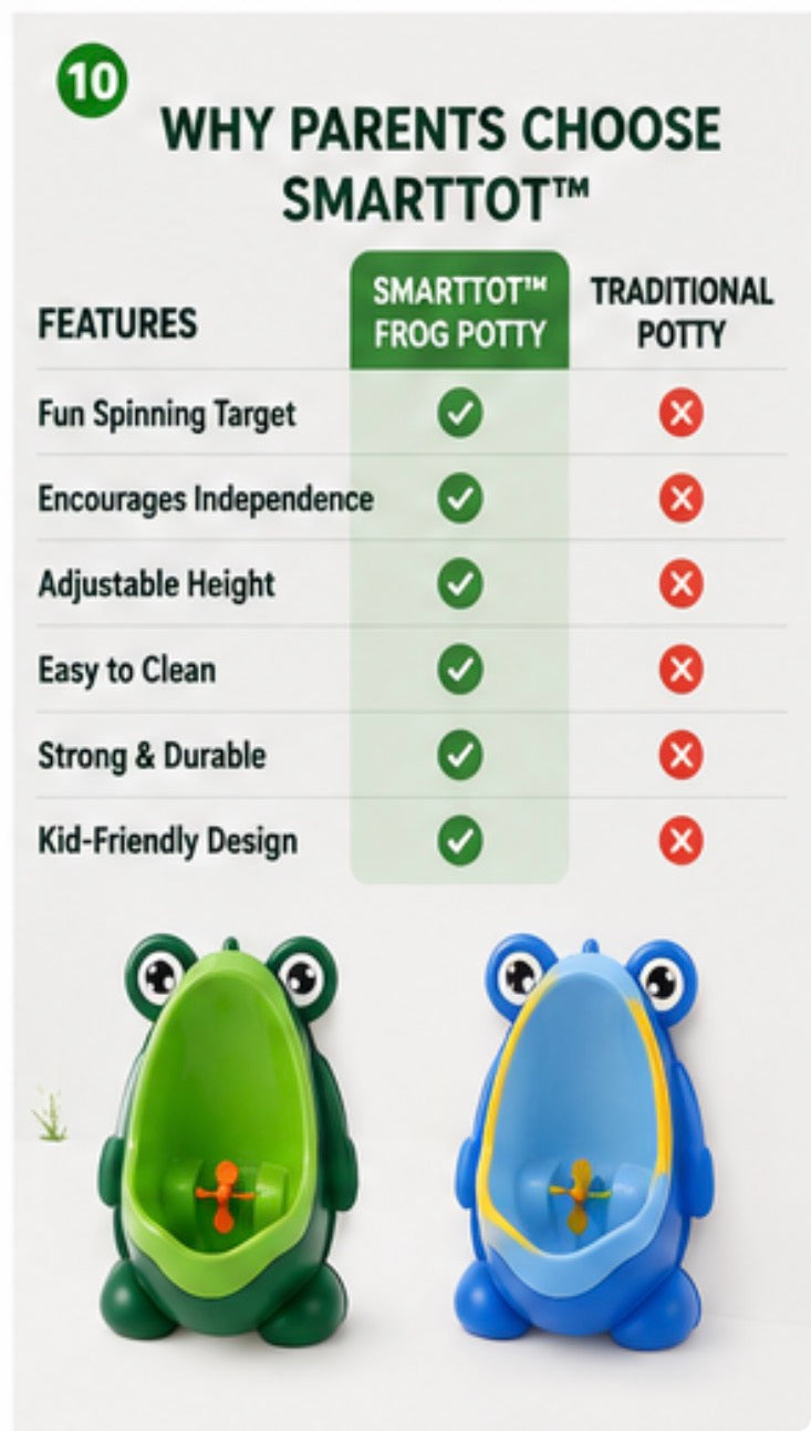 Removable inner bowl of the SmartTot Frog Potty Trainer for easy cleaning