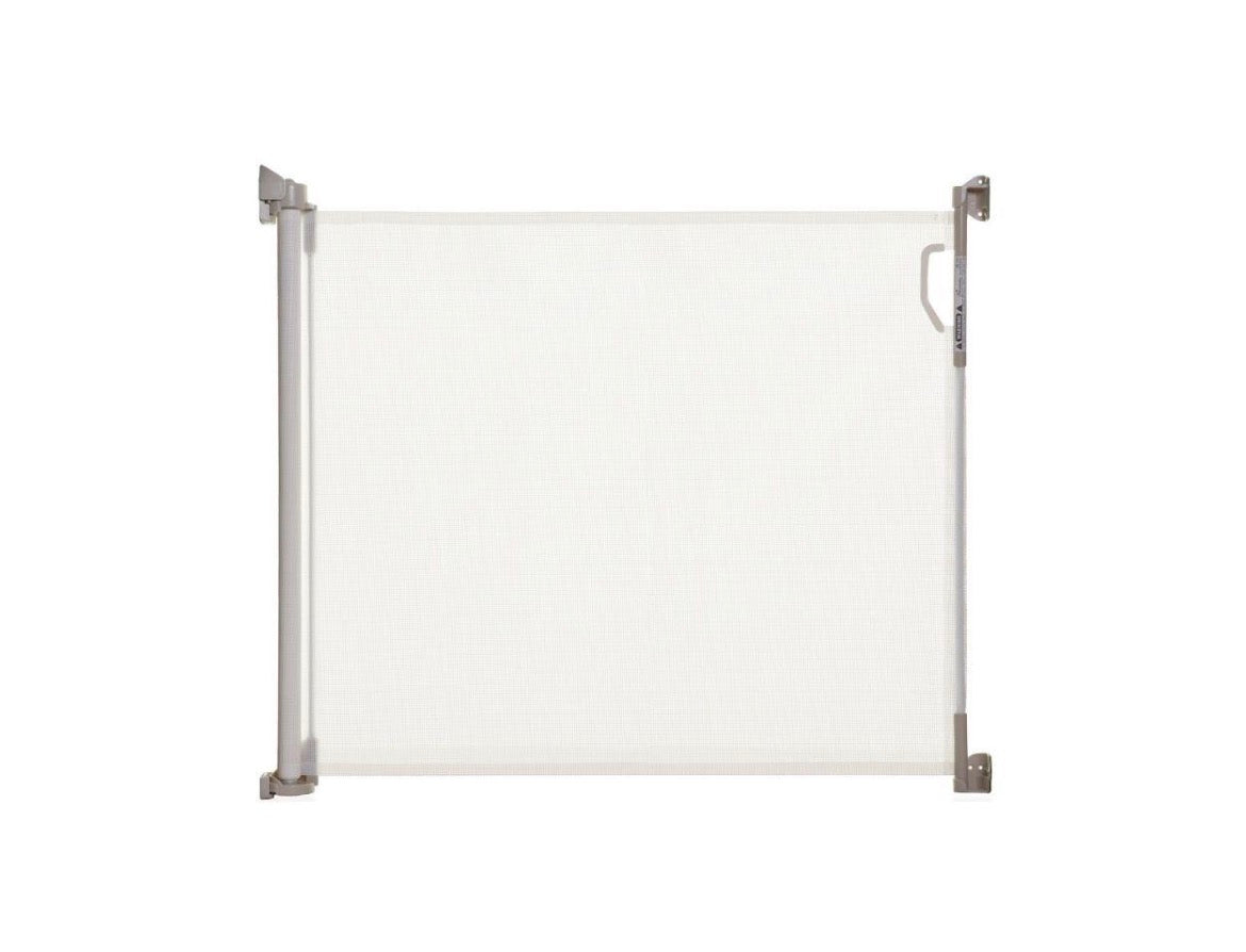 SmartTot Retractable Baby Gate — Extends to 55 Inches, Climb-Proof Mesh